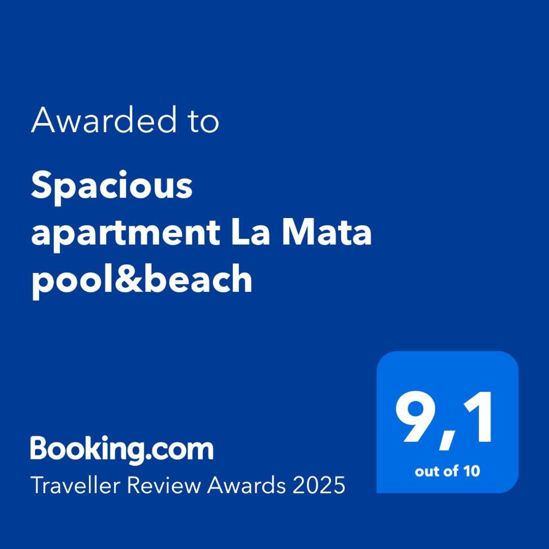 Spacious Apartment La Mata Pool&Beach Torrevieja Dış mekan fotoğraf